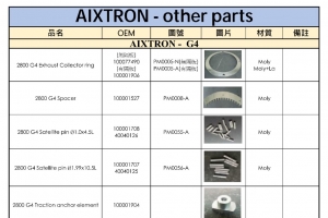 AIXTRON G4-G5 PARTS LIST_00