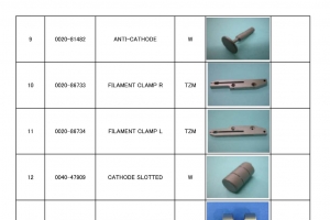 AMAT Implanter parts list_01